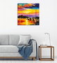 Wallity KC266 Lienzo Decorativo Multicolor 45 x 45 cm